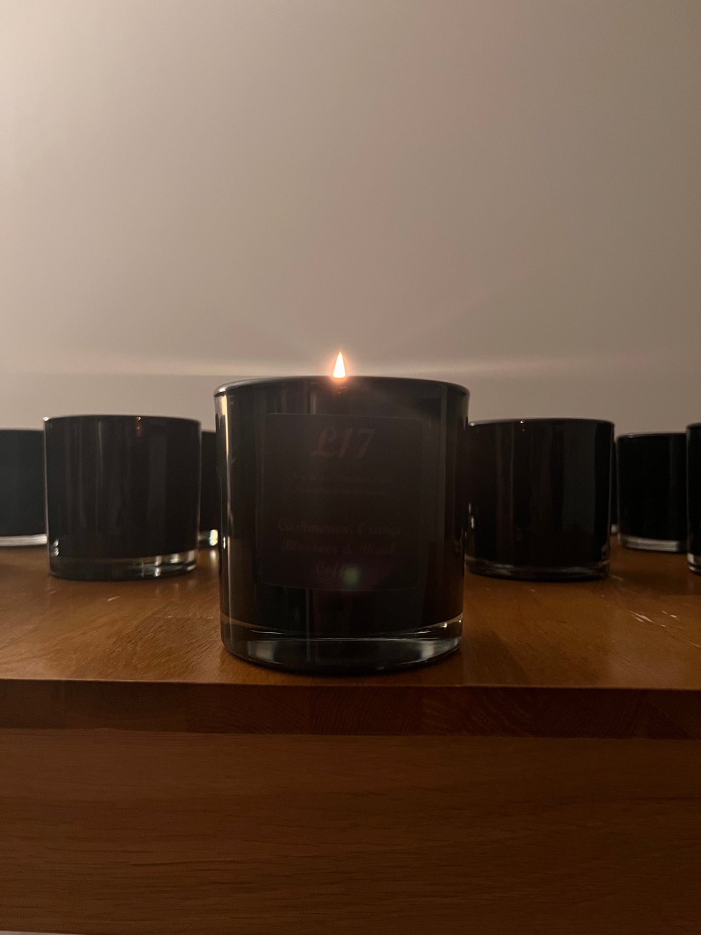 Cashmeran, Orange Blossom & Black Coffee Large Soy Wax Candle